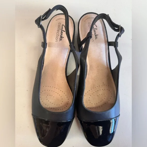 Clarks Black Women's Shoes - Picture 3 of 7